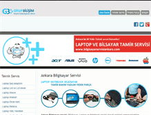 Tablet Screenshot of bilgisayarservisiankara.com